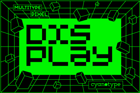 Discovering the MultiType Pixel Display Typeface