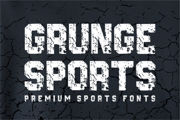 Unleash Raw Power: Designing with the Grunge Sports Font